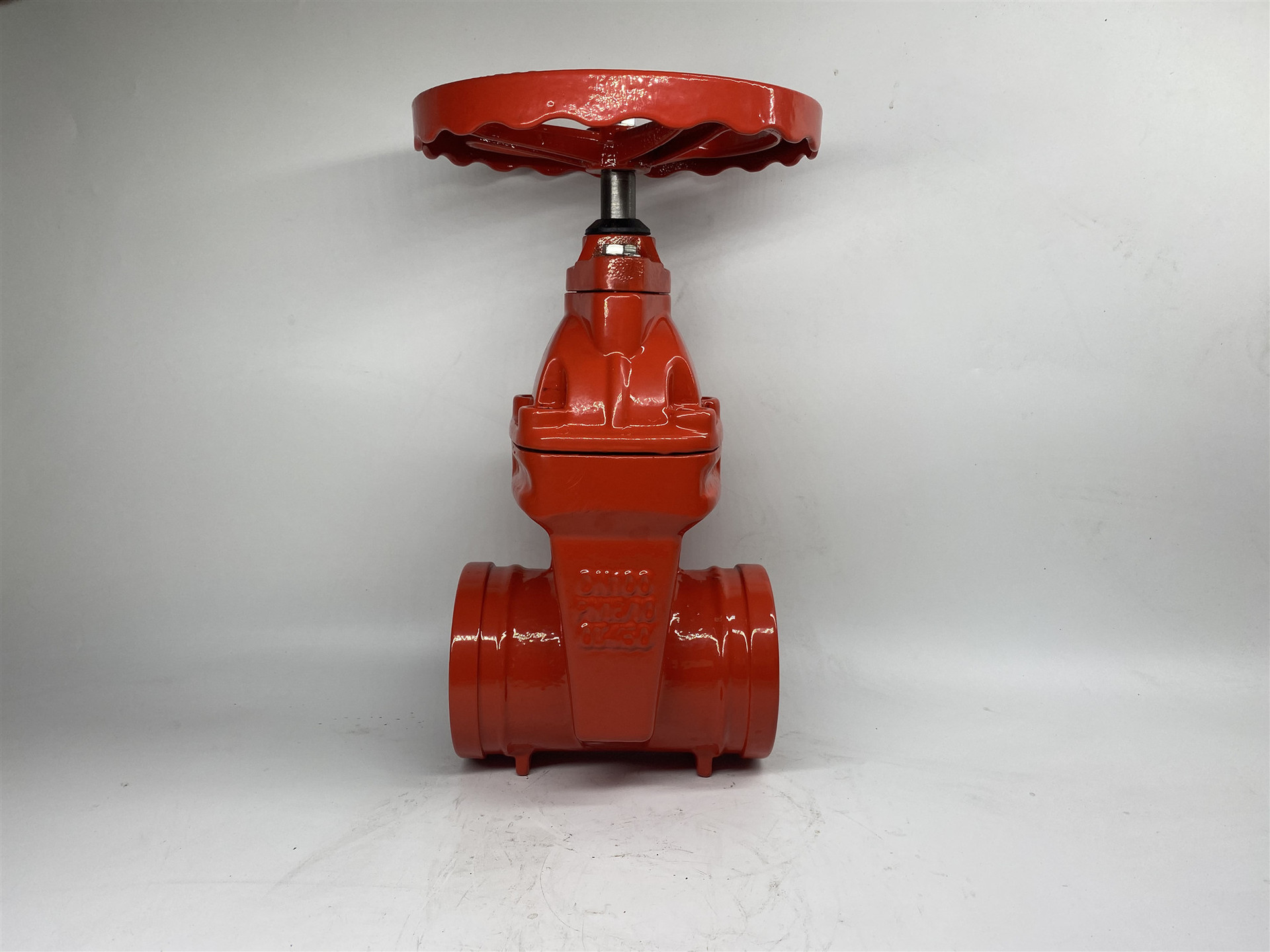 沟槽闸阀 z85x-16q 卡箍闸阀弹性座封软密封闸阀消防管道闸阀大体