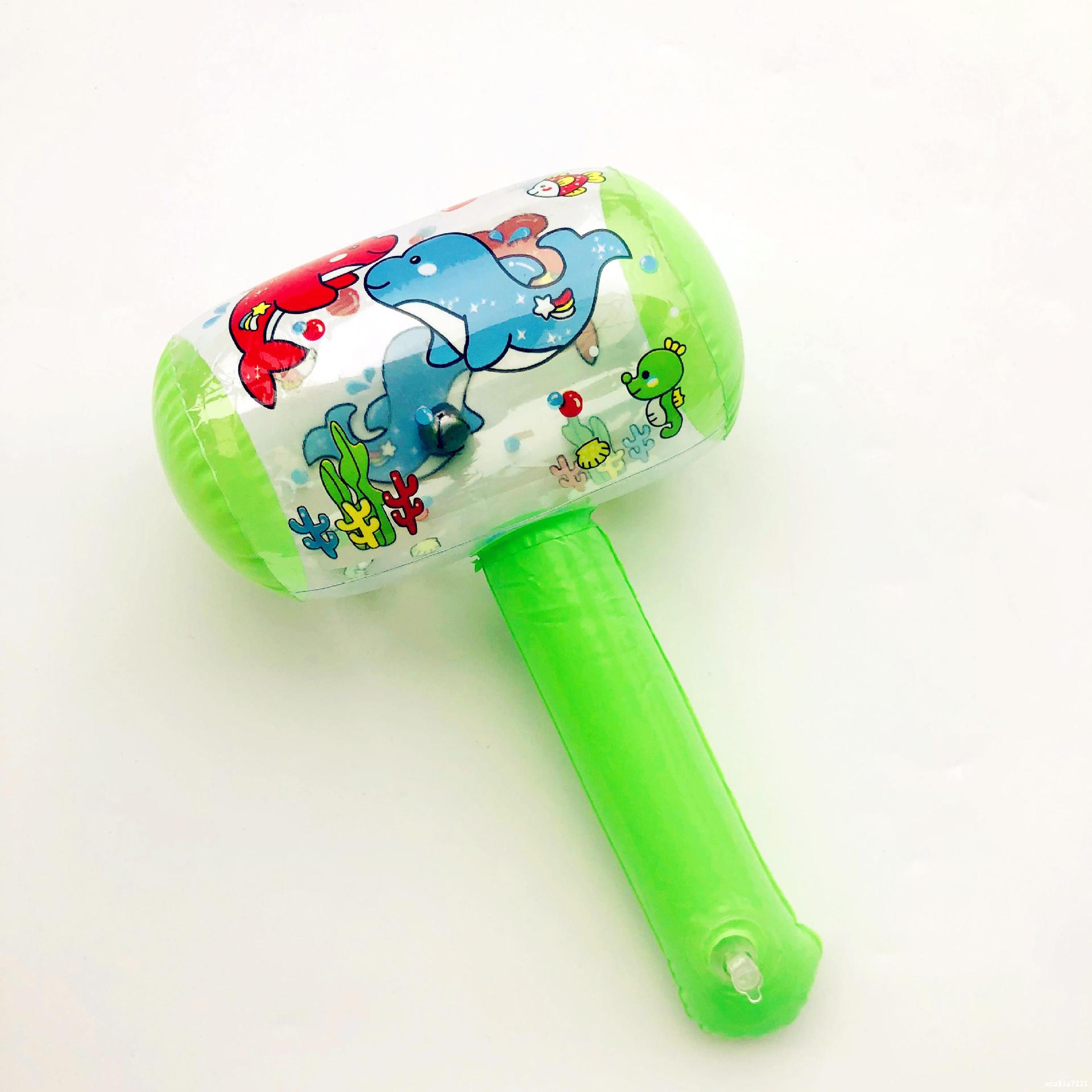 pvc充气锤子带铃铛儿童玩具地摊节日活动小礼品游戏小孩子卡通锤