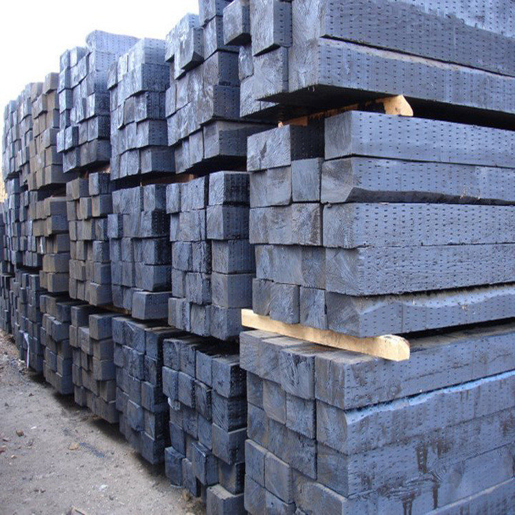 地铁枕木 油浸枕木 耐腐蚀防腐黑色枕木 厂供