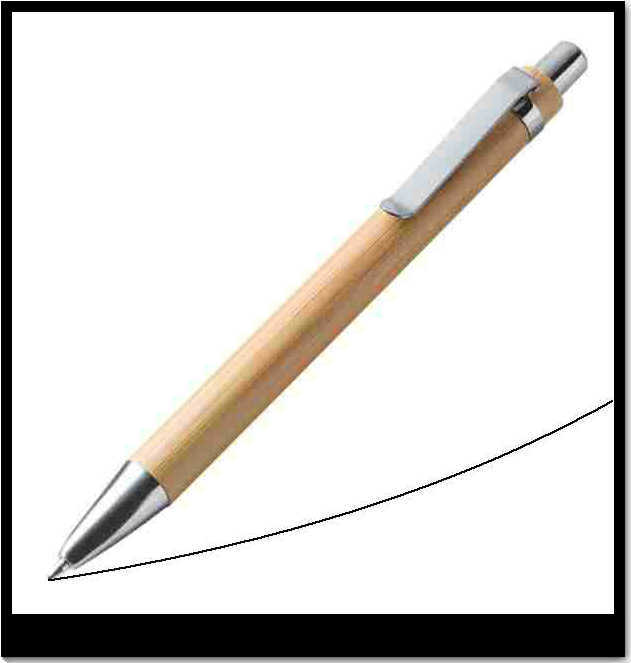 怀旧Pen精雕原料雕刻镭雕镭射刻字产品传统配套木皮木杆圆珠笔