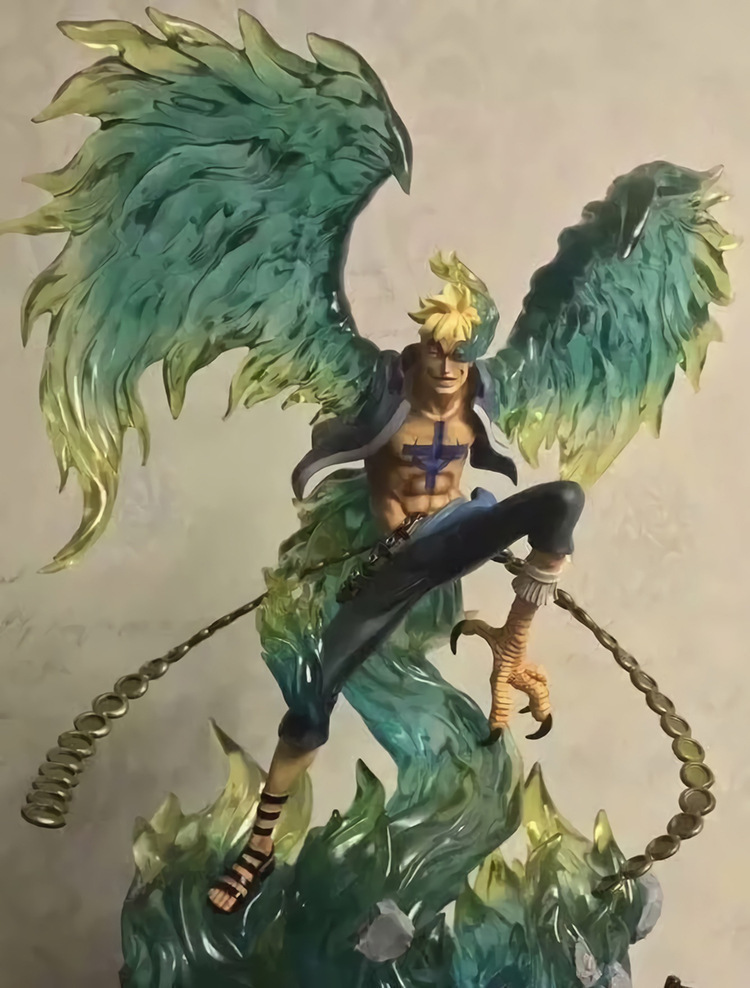 gk 不死鸟 马尔科 马队兽化雕像 sd顶上共鸣 限量版手办