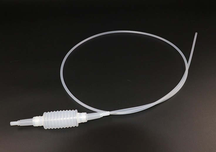 手动抽水管鱼缸换水器塑料加长虾缸水母缸小缸虹吸管抽水器吸水管