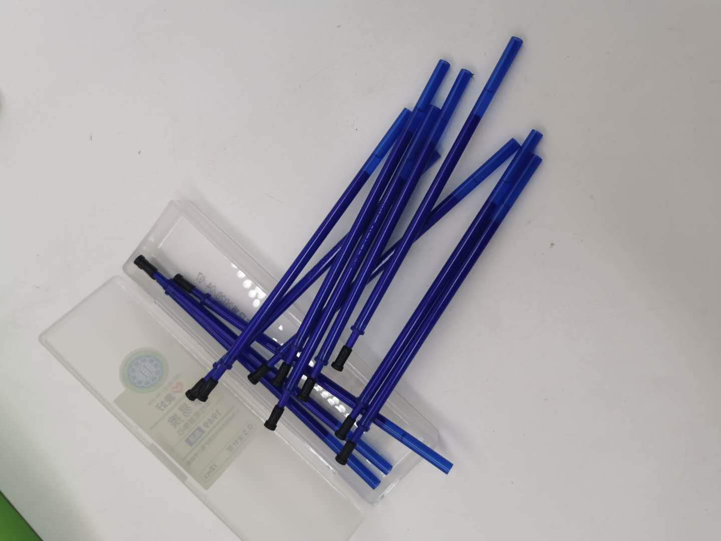 爱好1949磨摩易擦笔芯晶蓝可擦笔中性笔热可魔磨力擦 0.5mm全针管