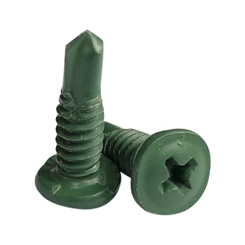 平圆头四齿刮削钻尾螺丝 苏州年轮厂家 平圆头钻尾螺丝钉