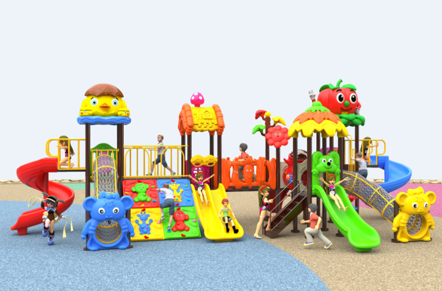 幼儿园大型滑梯儿童室外小博士组合玩具塑料小区户外游乐设施设备