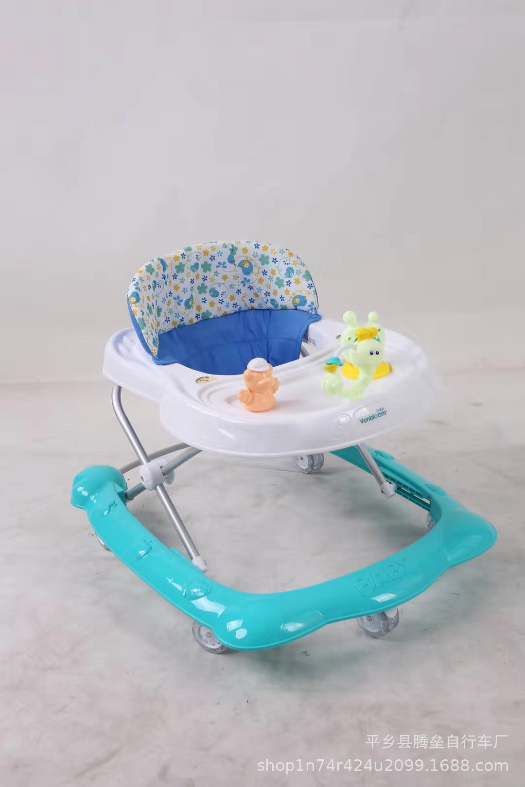 万宝乐2388特价活动款婴儿童起步助步u型学步车男女孩可坐防侧翻