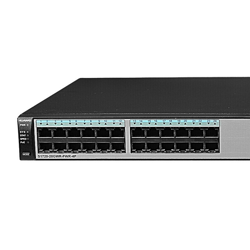 华为s1720-28gwr-pwr-4p 24口千兆网管poe供电企业级交换机-阿里巴巴