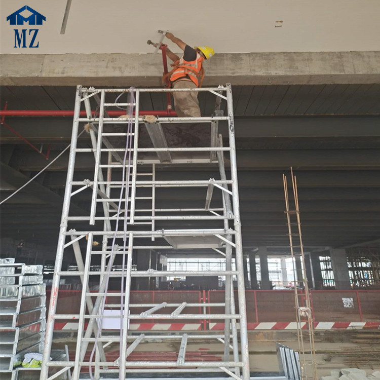 广州厂家批发铝合金脚手架 工程高空作业架 登高作业平台架批发