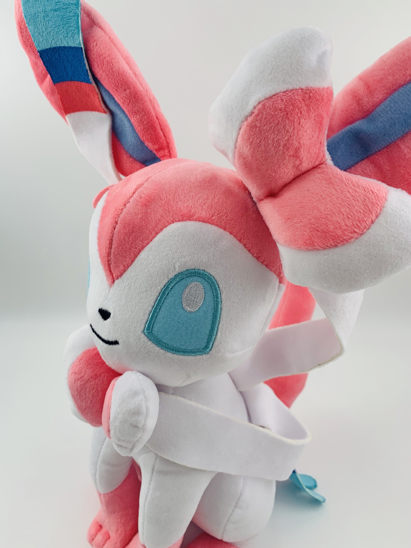 30cm 大号 坐姿 粉色 仙 伊布 仙精灵 伊贝 依布 依贝 毛绒公仔