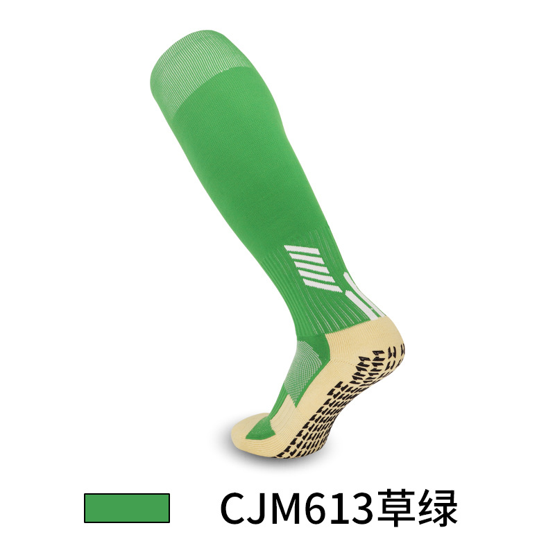 Embroidery Glue Dispensing Non-Slip Soccer Socks Foreign Trade Custom Logo Men's High Tube Athletic Socks Cross-Border Long Tube Socks Manufacturer