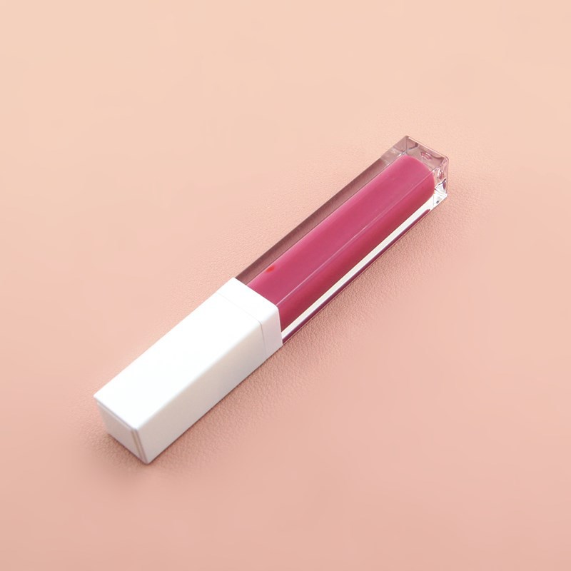 5ml 玫瑰金方形唇釉管 唇釉管 口红管空管 可定制logo 现货 彩妆