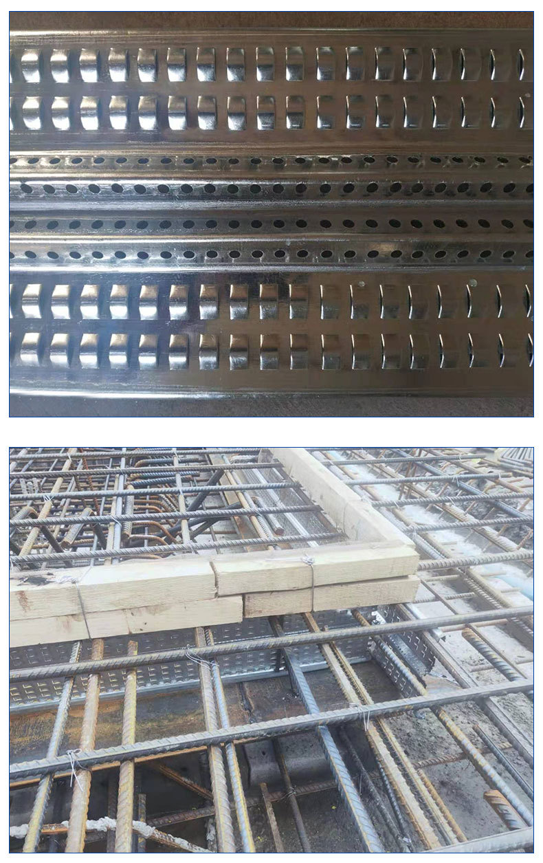 批发建筑工地新型止水鱼鳞网 后浇带止水鱼鳞板网板