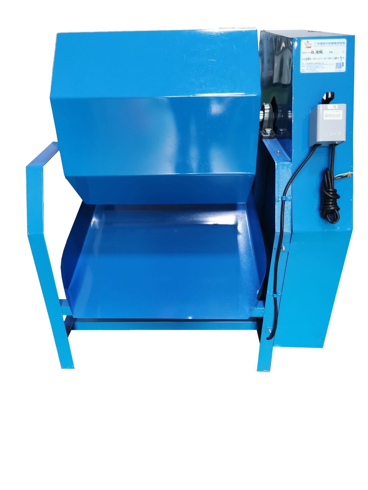 150l铁滚桶pu胶内衬五金冲压件去毛刺滚筒研磨机水磨机-阿里巴巴