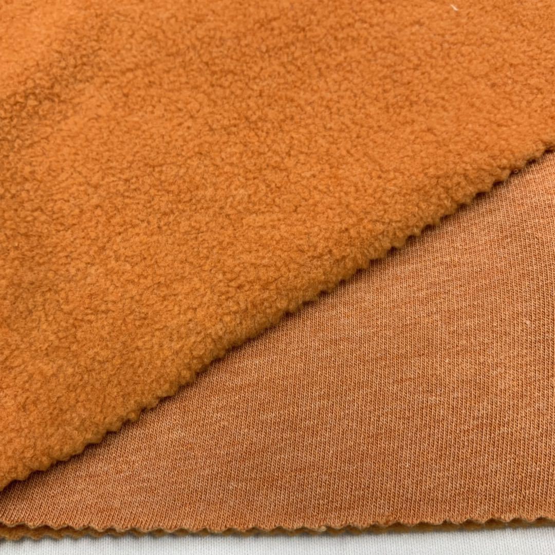 厂家直销 tr单面摇粒绒 涤粘单面摇粒绒 休闲外套面料