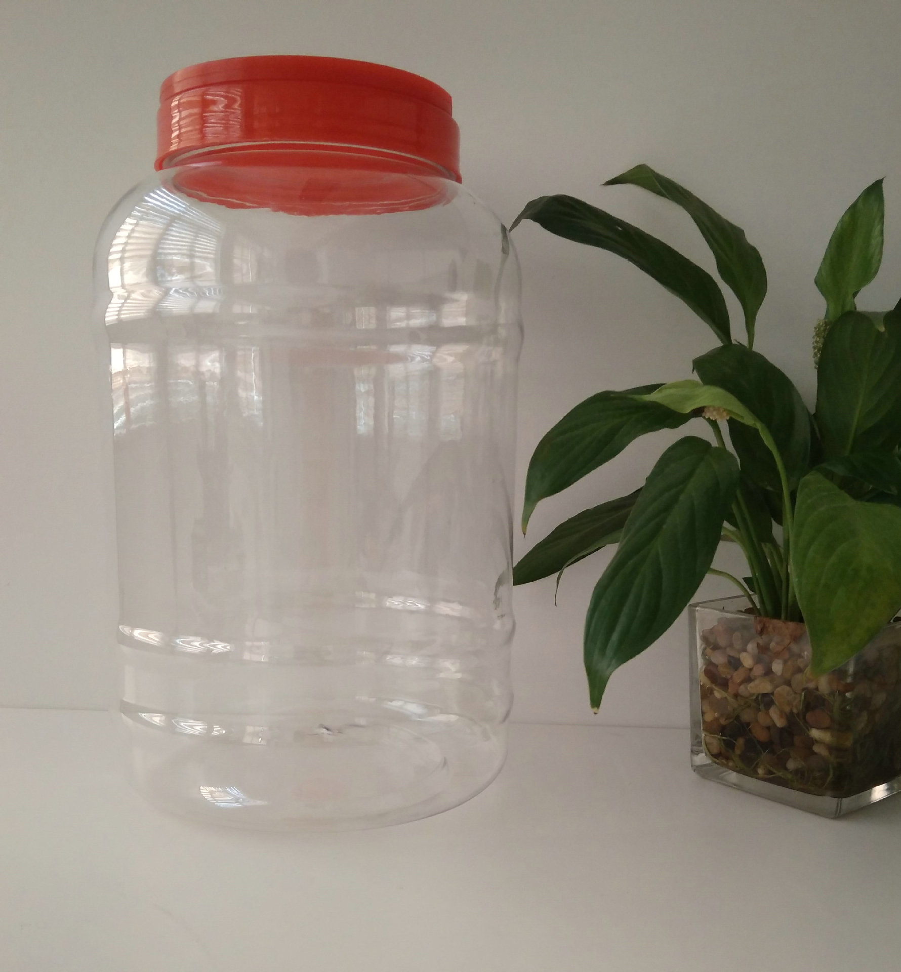 8l大容量透明食品包装罐圣诞节饰品宽口瓶量大优惠