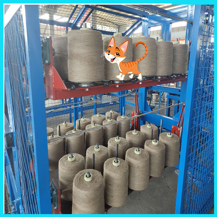 麻绳自动合绳机 m型二合一制绳机做绳子机器 山东莱州