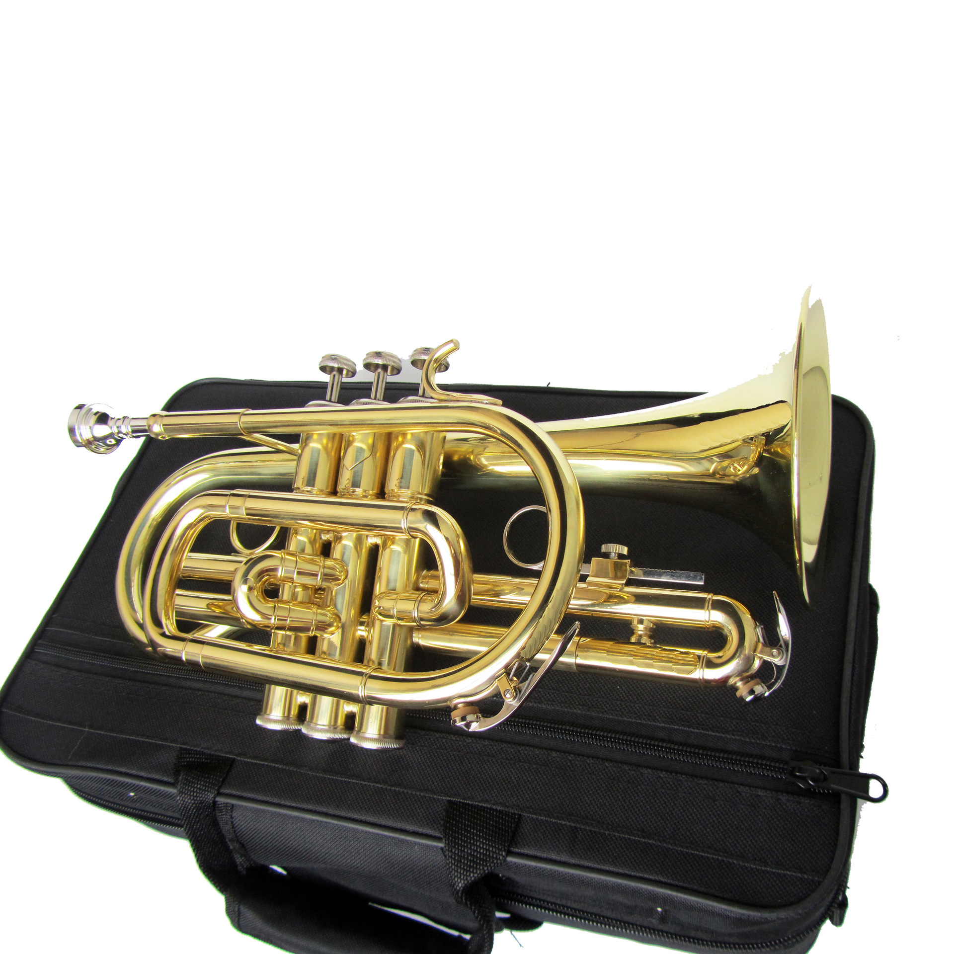 短号 漆金短号 bb调短号 黄铜短号 专业吹奏乐器 演出乐器短号