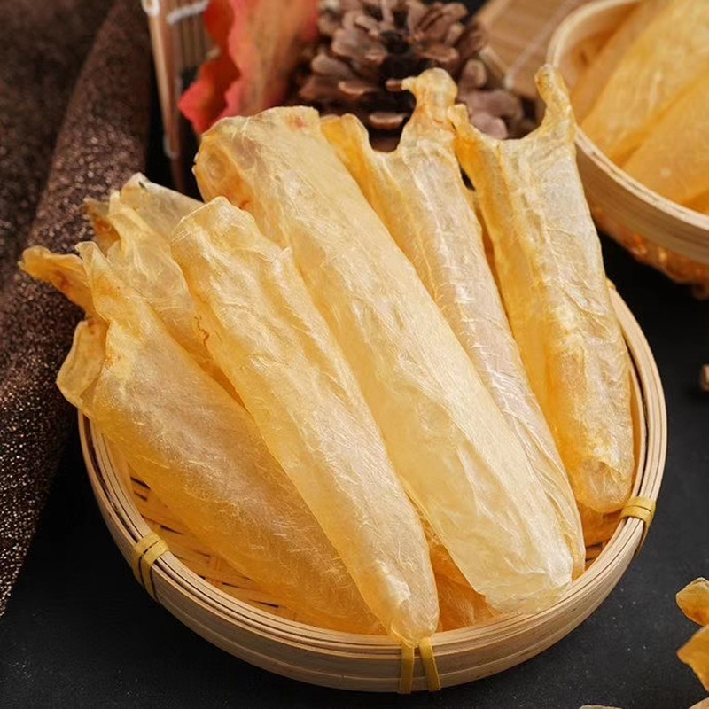 野生黄花胶正品鱼肚干货孕妇滋补月子餐50克20-25头鱼鳔黄花鱼胶