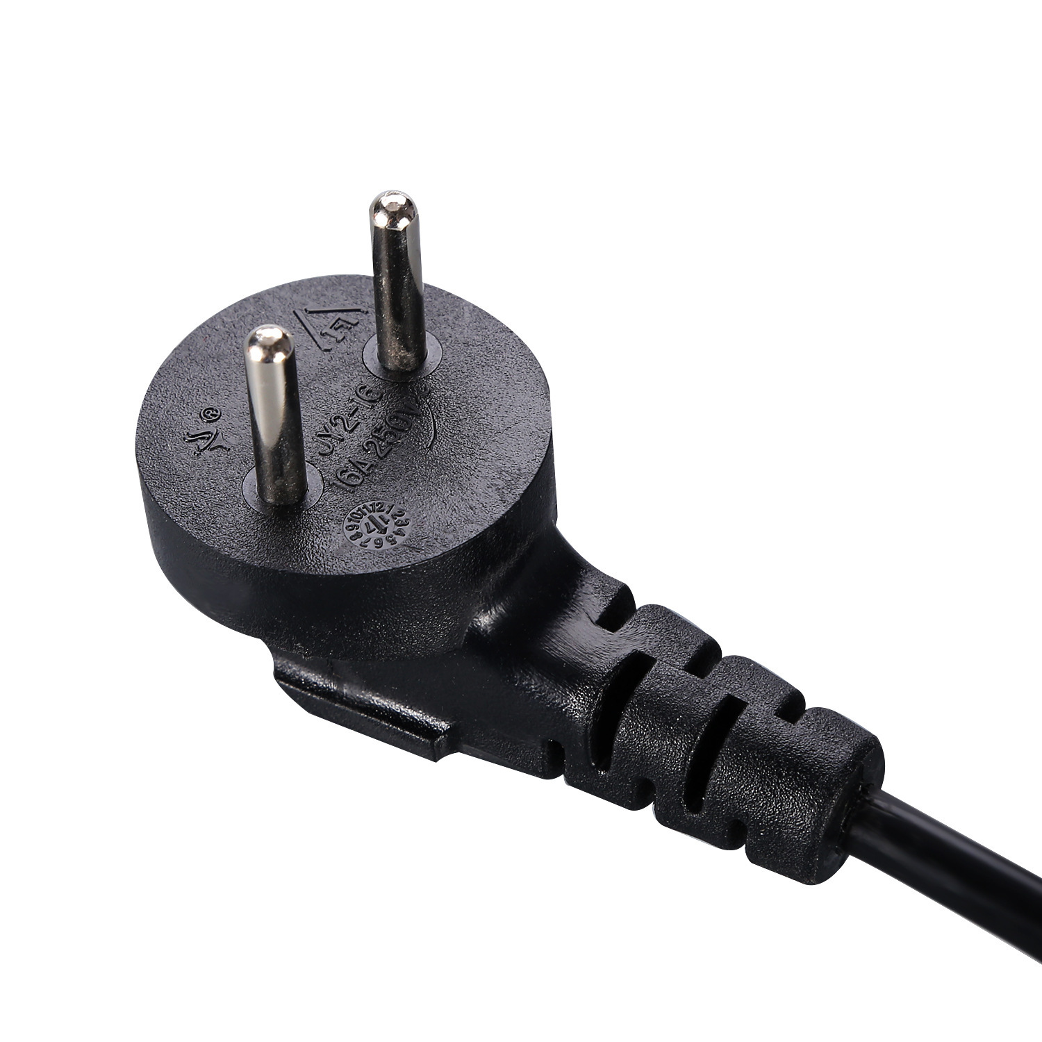 ce以色列三插电源线防漏电保护器插头 pvc材质防漏电保护器插头