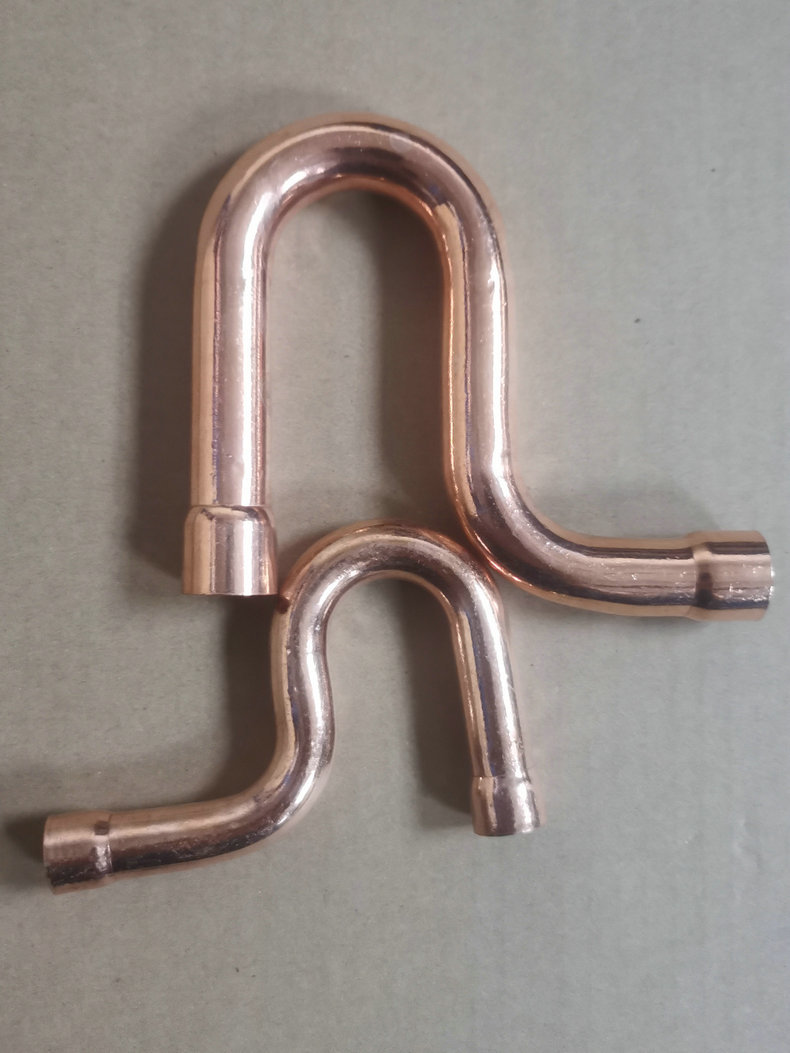 厂家自销p型紫铜铜管接头紫铜弯头回油弯空调配件制冷