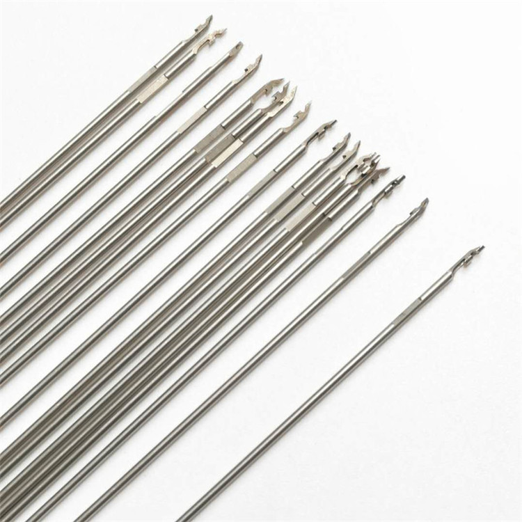 304不锈钢毛细管侧孔针 软组织活检穿刺针 一次性半自动活检针