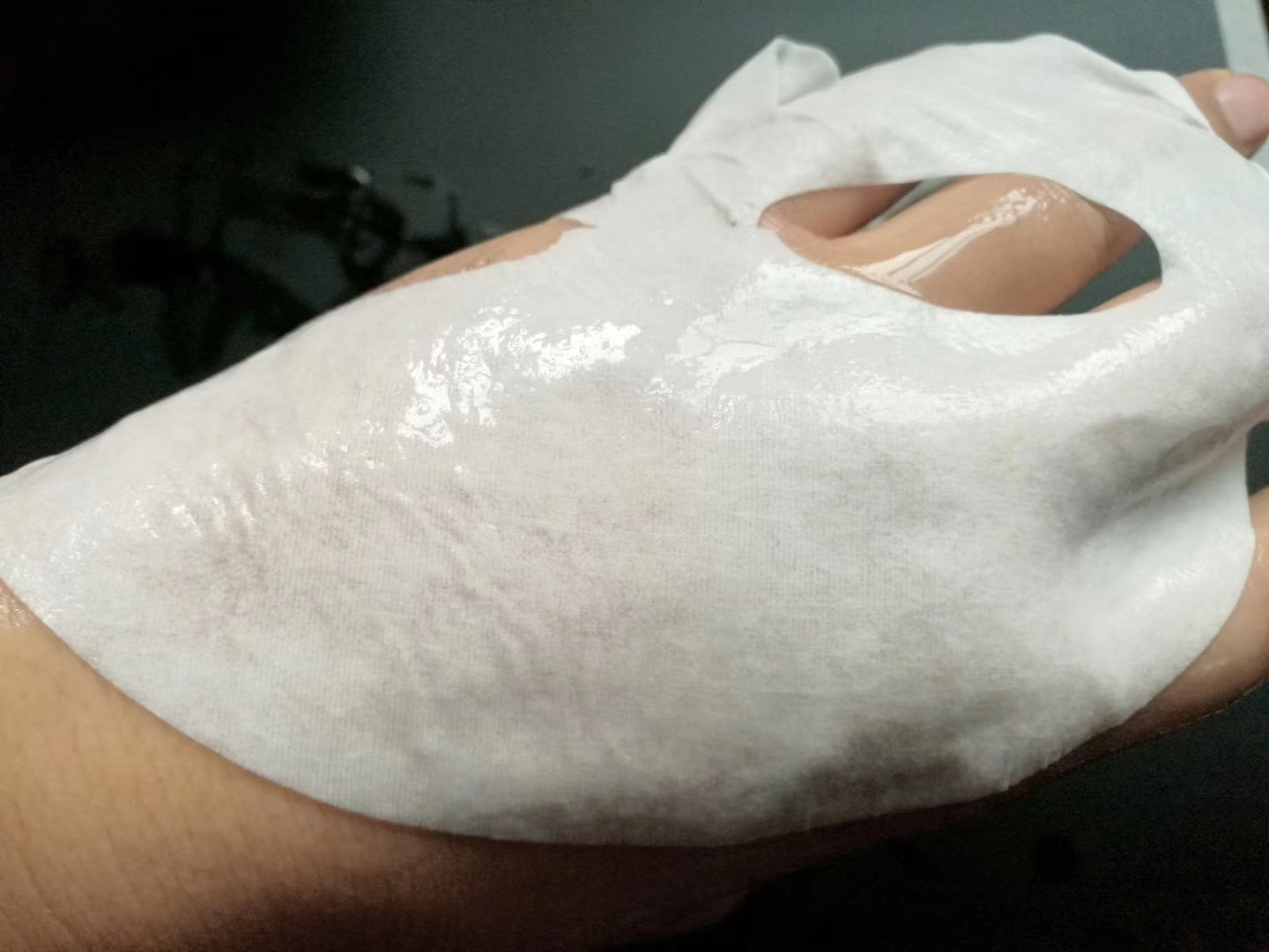 50克超厚仿人皮面膜布超细纤维牛奶丝面膜纸高端面膜基材