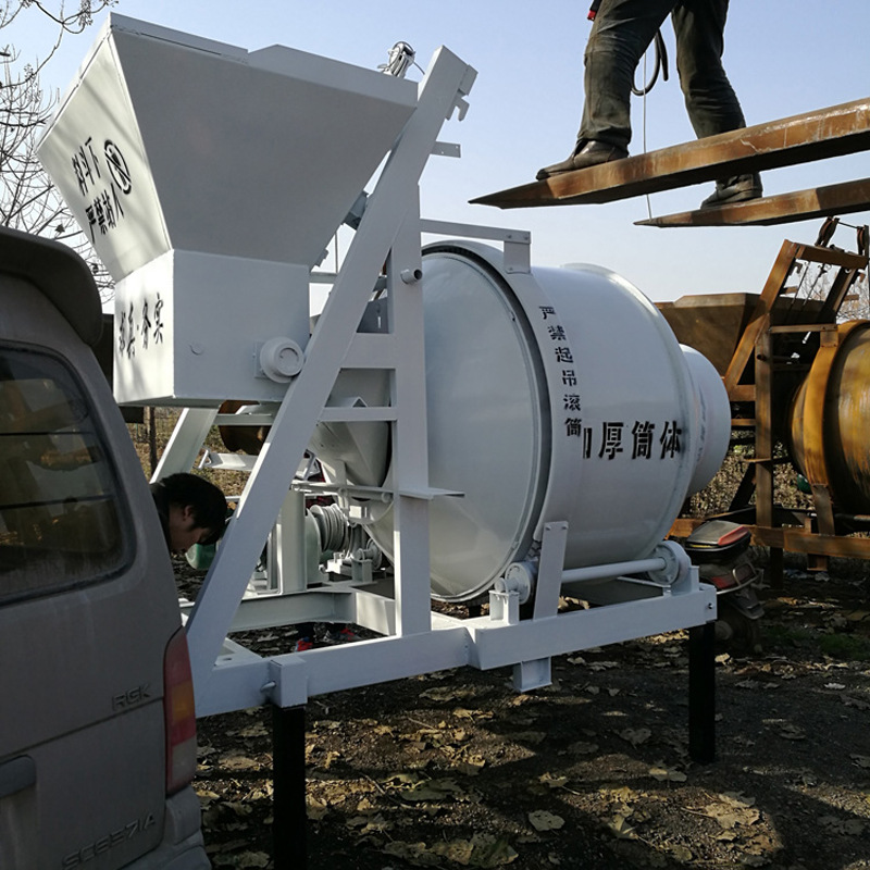 自动提升上料砂浆搅拌机jzc混凝土搅拌机移动式砂石水泥搅拌机