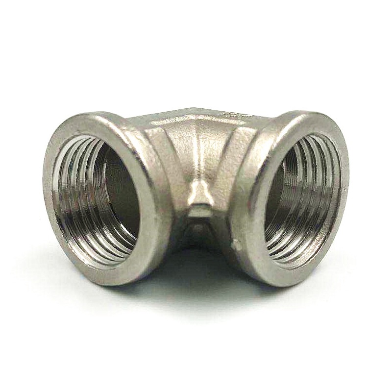 厂家直销不锈钢弯头 内丝内牙弯头201304双内弯 内螺纹弯头90度