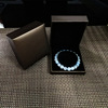 Burghardt Jewellery On behalf of Box circular Square transparent Multiple Box Bracelet crystal Jewelry decorate packing