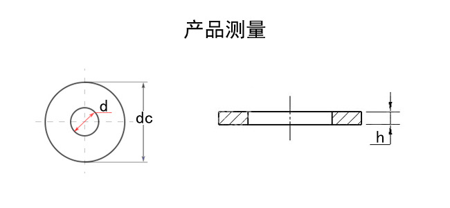 304/316不锈钢平垫片重型平垫垫圈加厚华司介子m3m4m5m6m8m10-m24