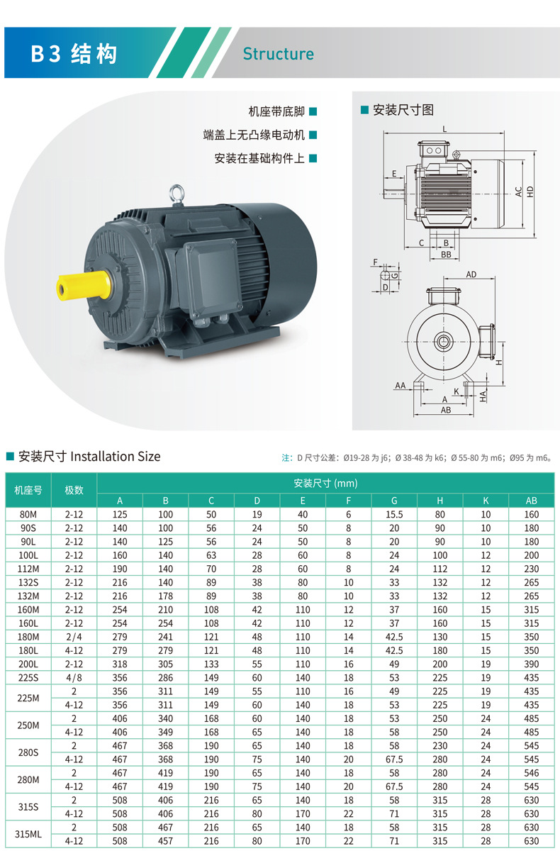 常特电机ctyt-180l-022-b3三相永磁同步电机380v工业节能电机