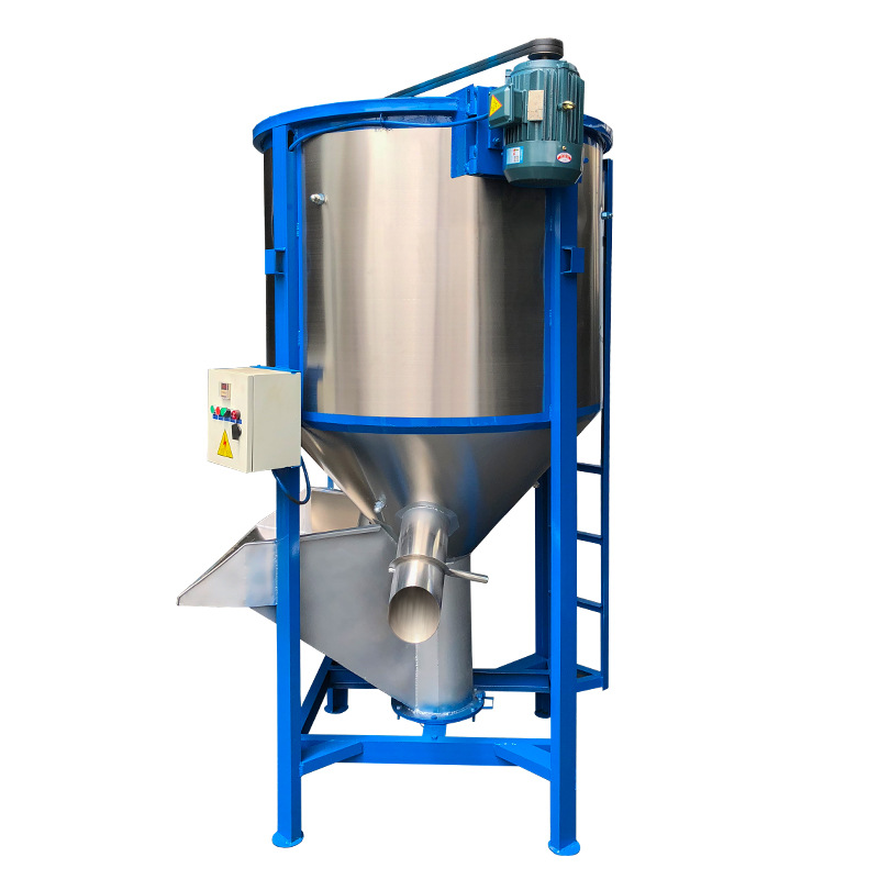 星标大型搅拌机自动混合立式饲料搅拌机工业塑料拌料机