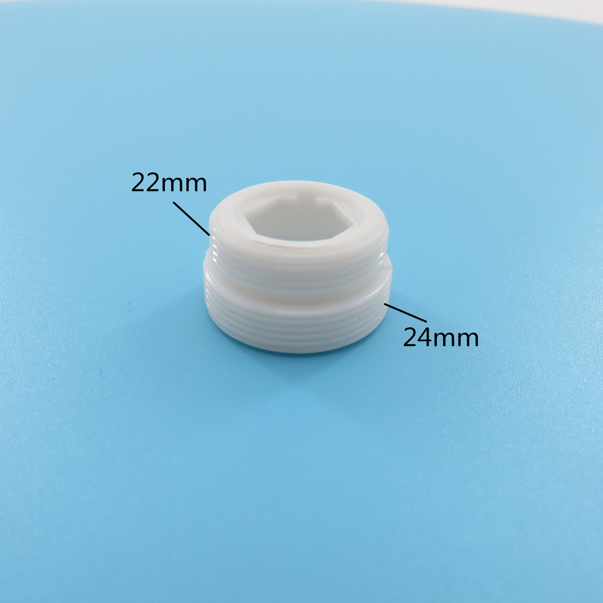 塑料接头 外丝箱式接头软管接头水龙头水嘴接头外丝22mm 24mm