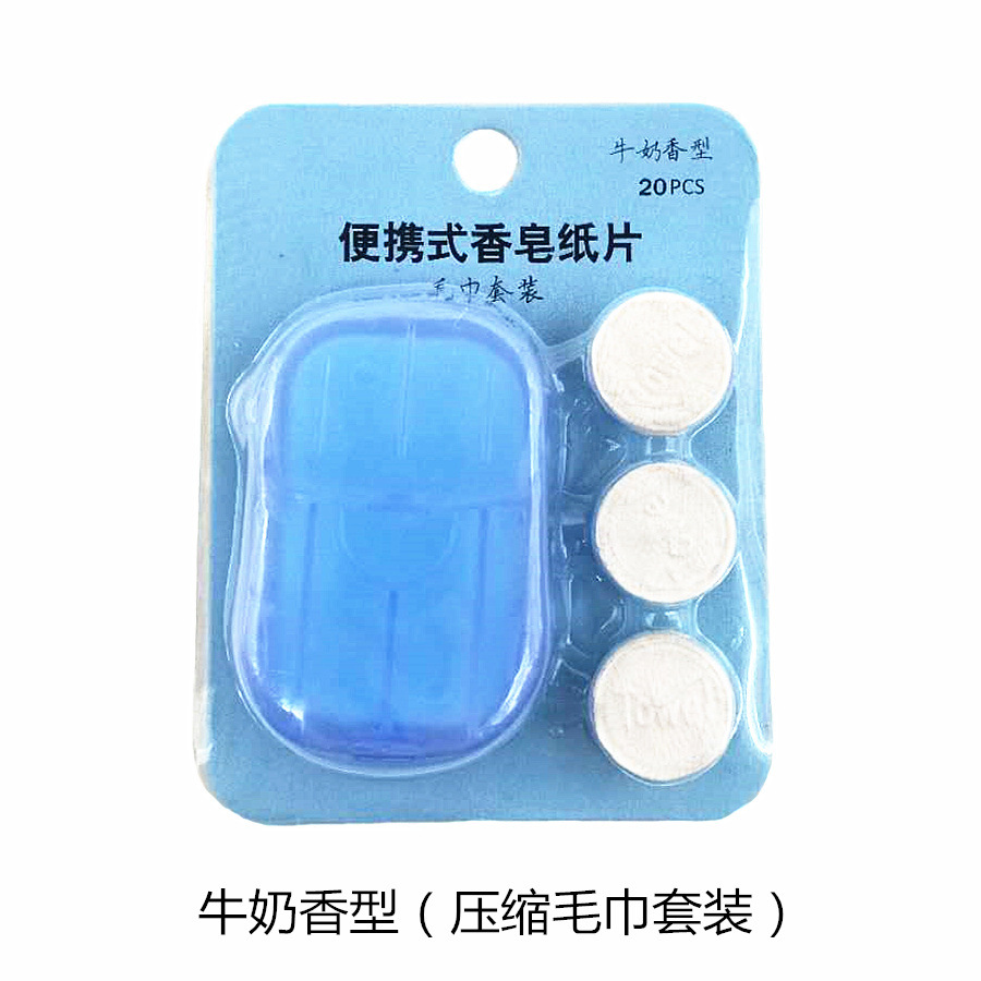 Disposable Soap Slice Soap Flake Hand Washing Fragrance with Set Soap Sheet 20 Pieces Portable Mini Soap Sheet Cleaning