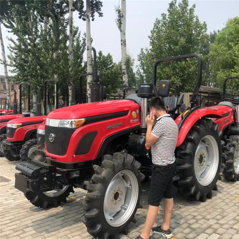 东方红四驱动柴油拖拉机 电启动田园管理机旋耕除草机 现货