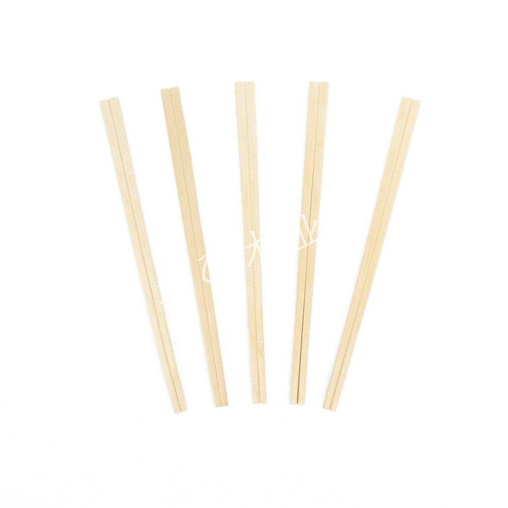 杨木制一次性筷子 杨木元禄筷子203x4.2mm 塑料完封 纸完封半封