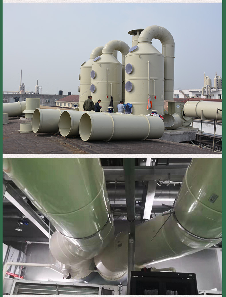 熙诚pp风管四川广西贵州 耐酸碱实验室通风管道pp阻燃矩形方风管