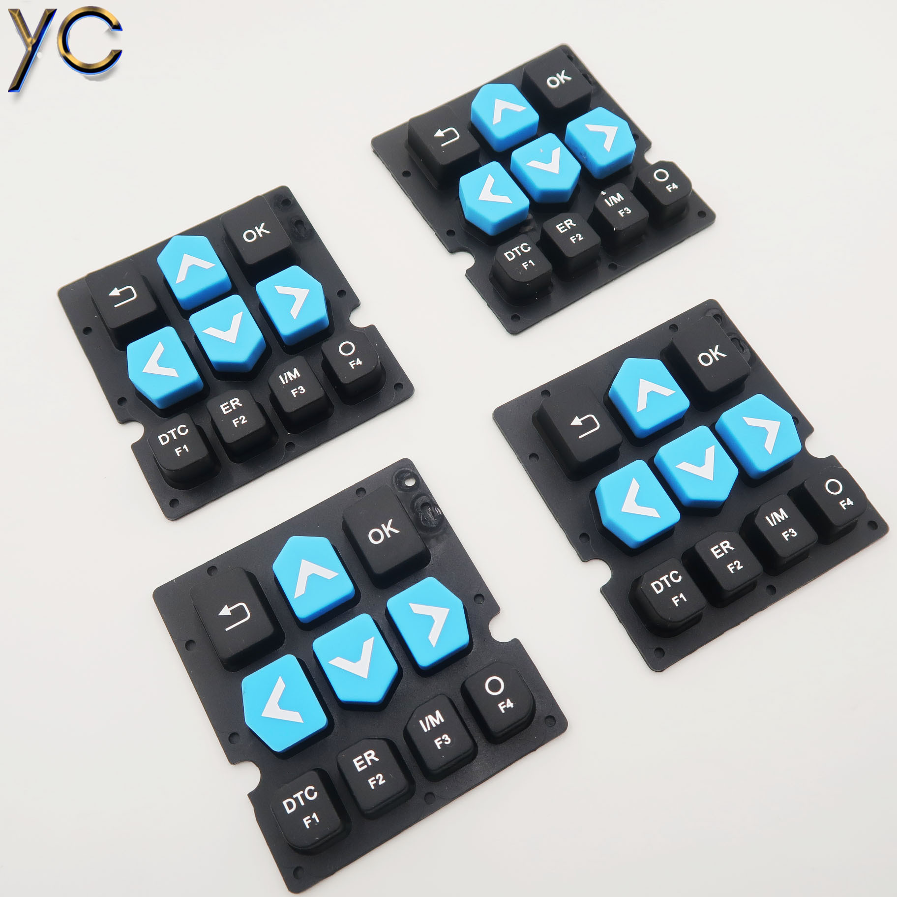 东莞硅胶 定制游戏机玩具遥控电子硅胶按钮 透光镭雕按键丝印