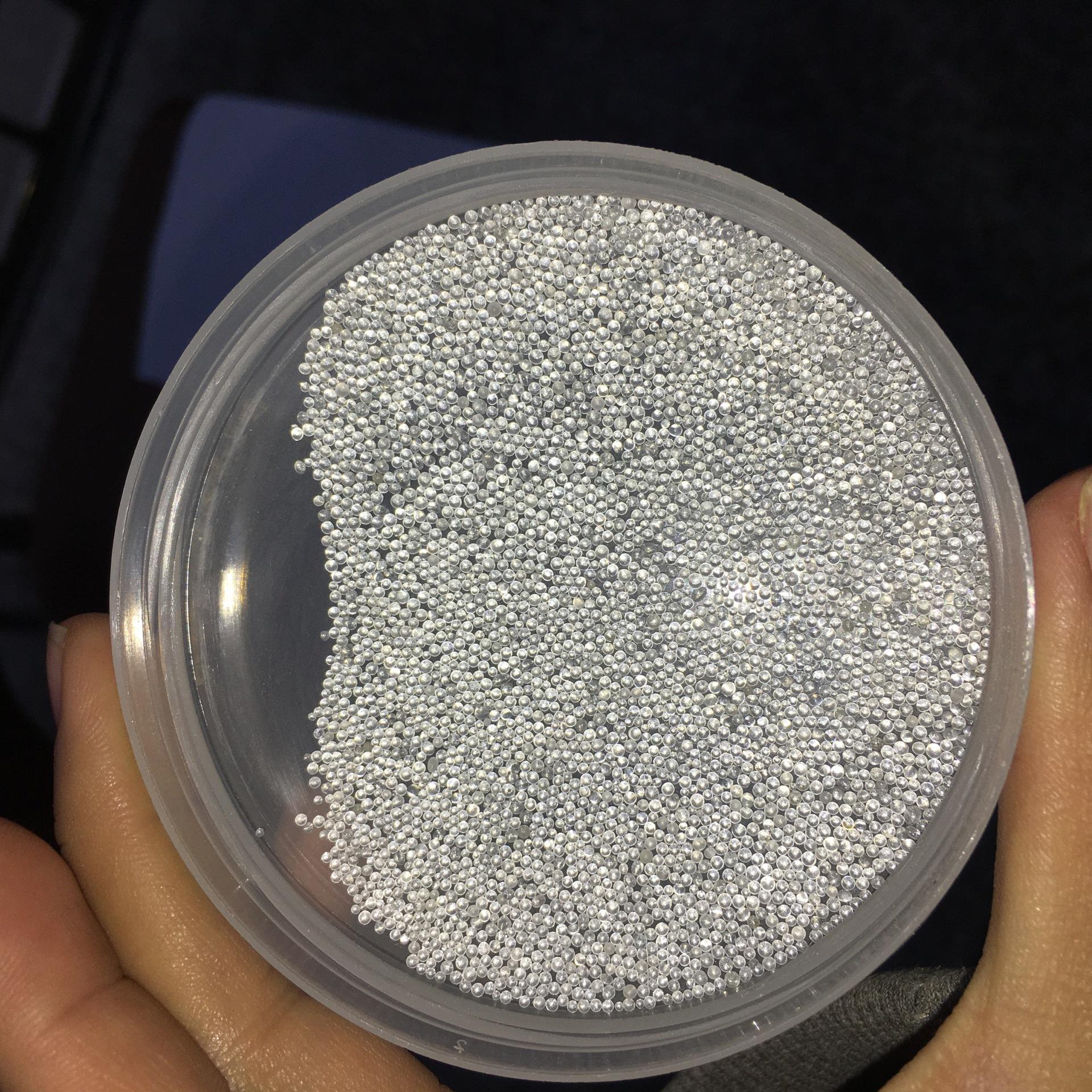 道路反光玻璃微珠 减速带填充微珠 路标招牌反射微珠实心玻璃微珠