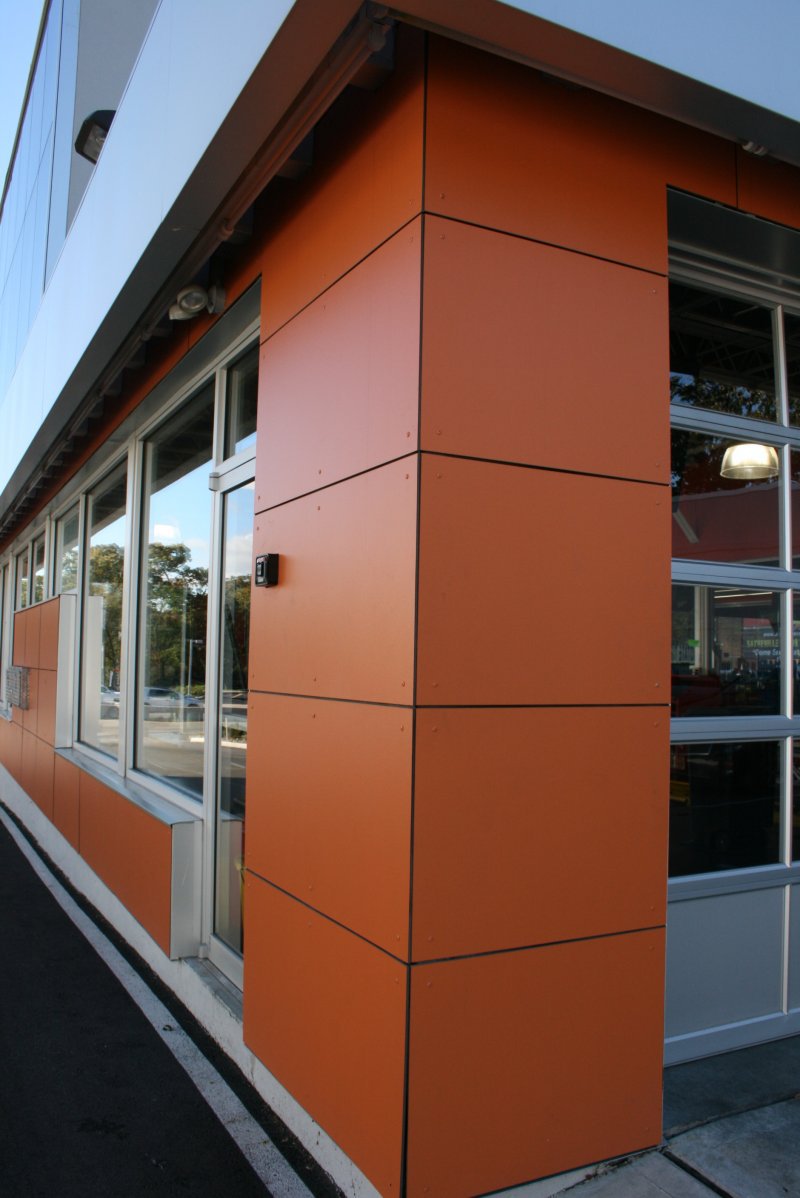 米千思板抗倍特厂家定制户外板hpl挂墙板树脂板uv板外墙装饰板材