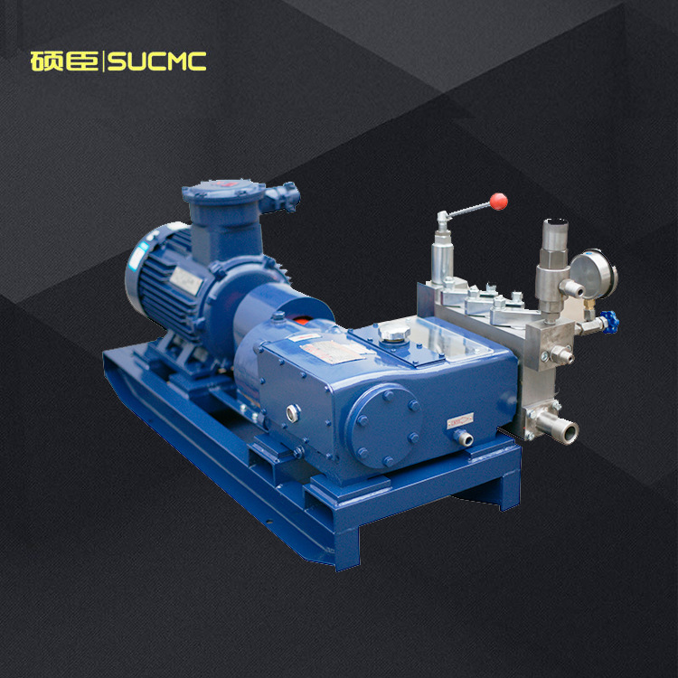 大小流量超高压三柱塞高压泵电动油田注水工业清洗高压往复泵