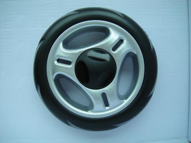 eva发泡轮童车轮手推车轮婴儿车轮平衡车轮免充气轮无毒轻便耐磨