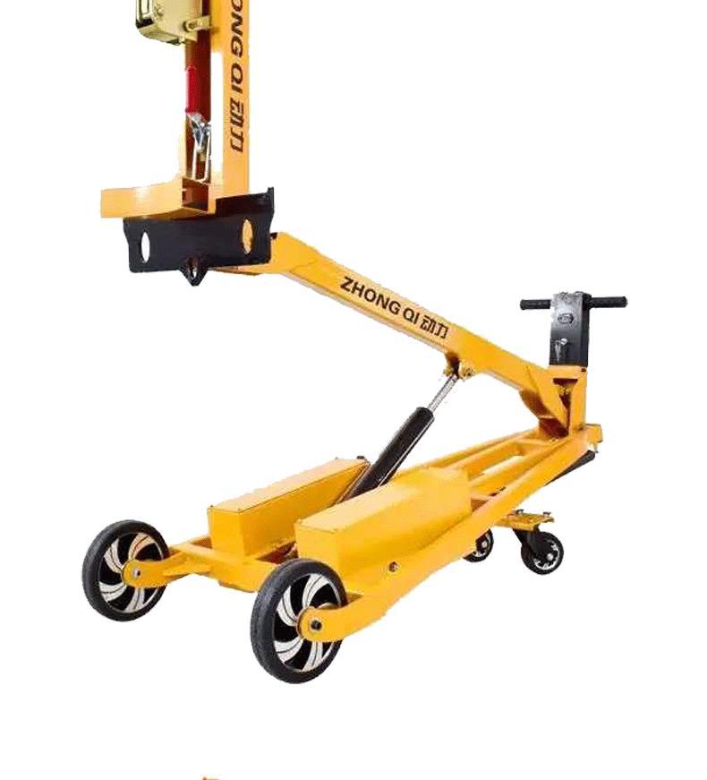 便捷式叉车微型电动液压叉车多功能家用油桶搬运车小型升降装卸车