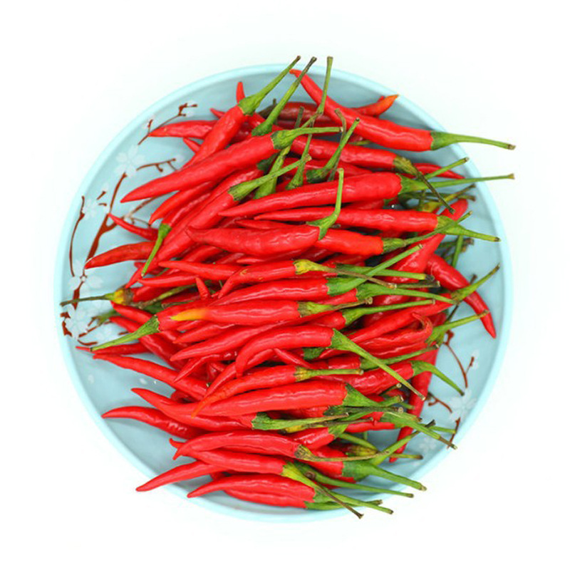 5斤包邮 新鲜小米辣椒朝天椒特辣小米椒红辣椒蔬菜批发