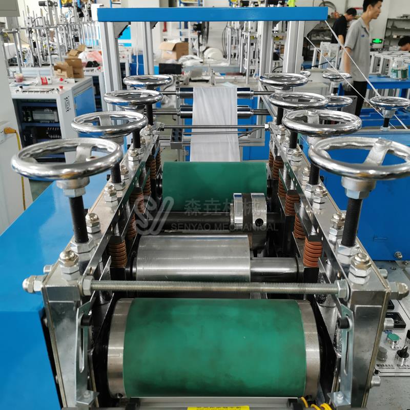 全自动一次性无纺布鞋套机厂家供应防尘脚套机器超声波鞋套机械