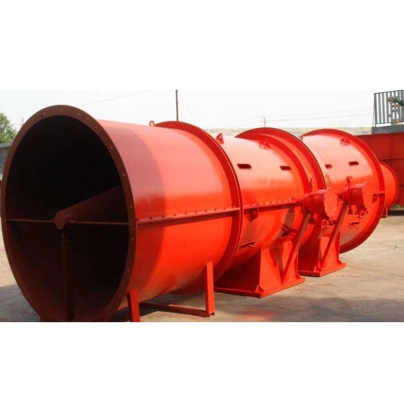 兆拓矿山专用对旋悬挂低噪音井巷掘进送风 dk45/40矿用局部通风机