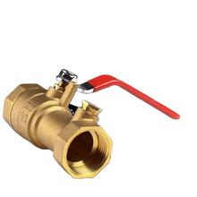 消防末端试水装置手动式DN25(一寸)消防管试水阀末端试压压力表