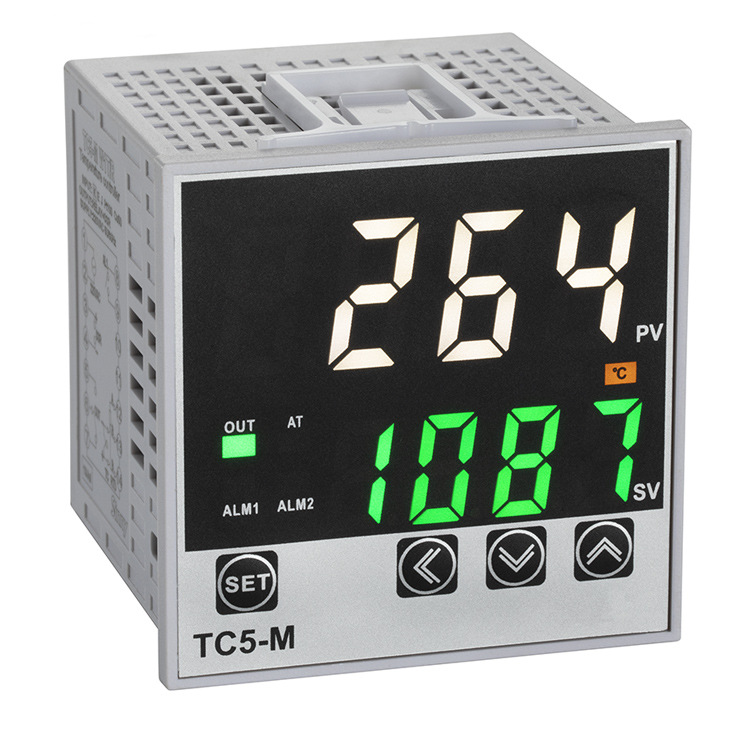 tc5温控仪48x48尺寸卡框式pid数显数字智能温湿度控制器仪器仪表