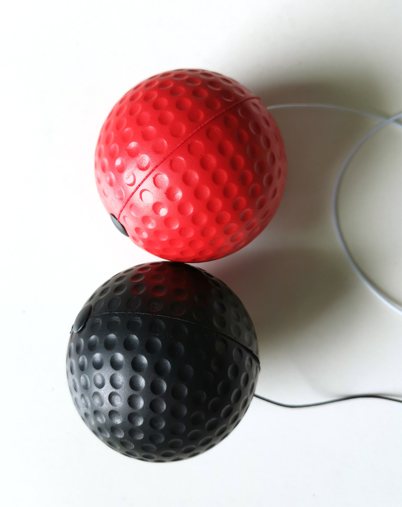 拳击速度球练习反应球家用健身减压发泄球头戴式户外便携一件代发