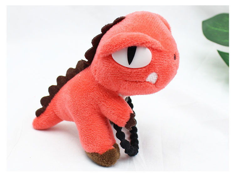 厂家批发 ins风可爱女生卡通绿色恐龙头绳发饰新款流行扎头发皮筋